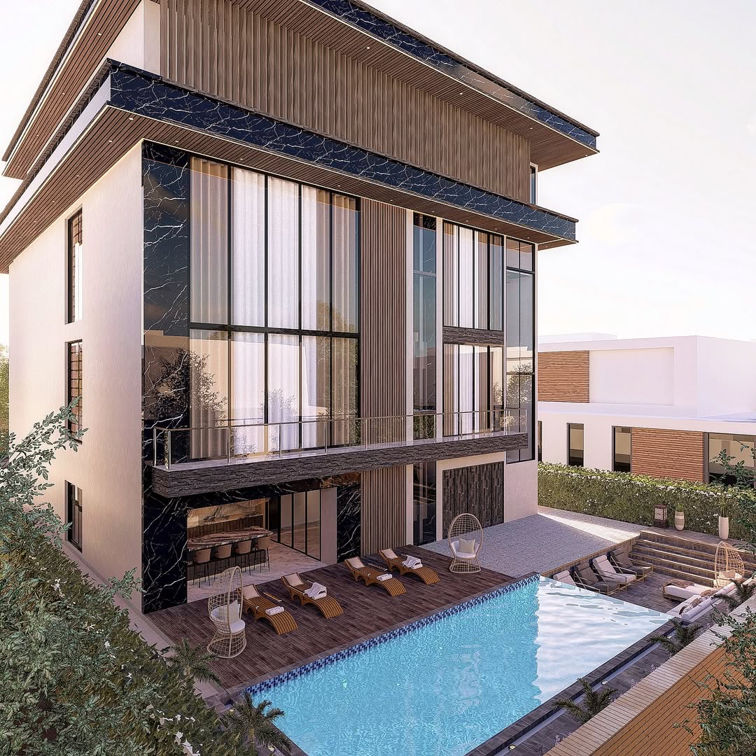 “Desain arsitektur dan interior premium yang mengutamakan detail, proporsi, dan kualitas ruang.D 2